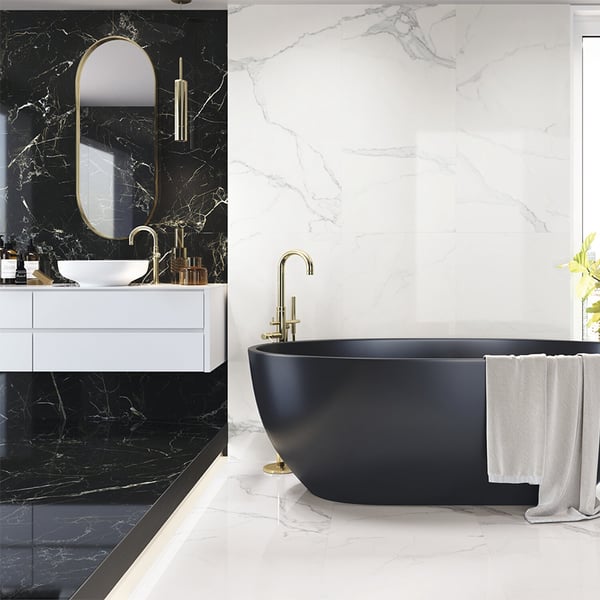 Πλακάκι Night Lux Γυαλιστερό 120x280 cm